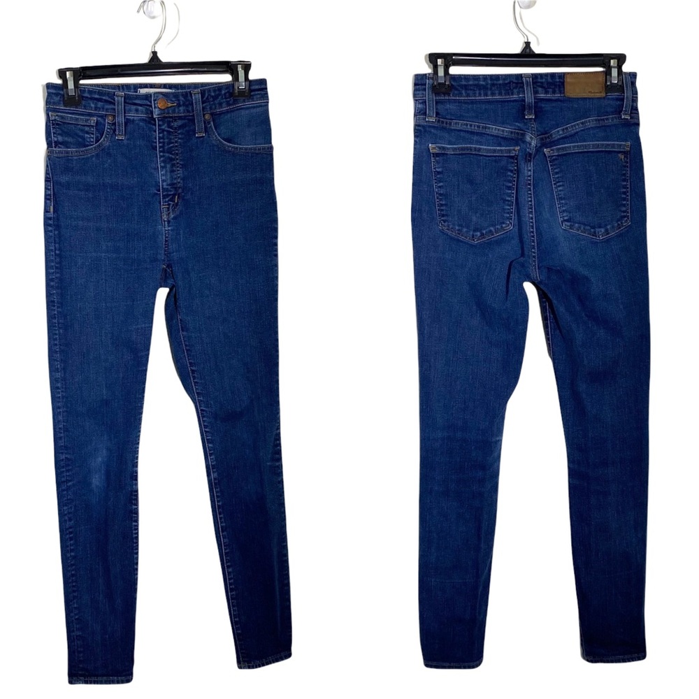 MADEWELL Curvy High Rise Skinny Jeans